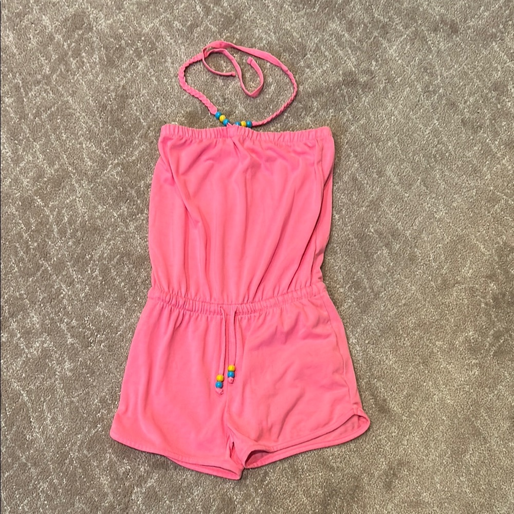 Pink Kids Romper